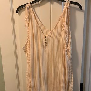 A.N.A. XL striped top. Light for summer time NWOT